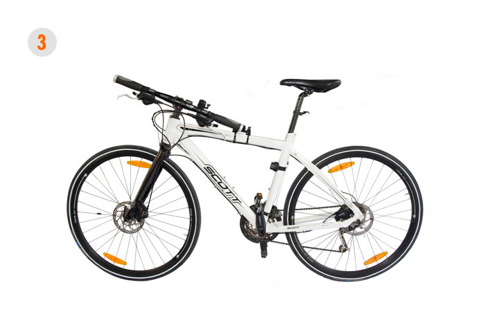 iloxx Fahrradversand 3 Lenker querstellen