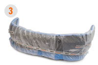 iloxx Sperrguttransport 3 Luftpolsterfolie iloxx Sperrguttransport 3 Luftpolsterfolie