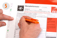 iloxx Wertversand 5 Übergabeformular