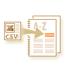 Datenimport via CSV Datenimport via CSV